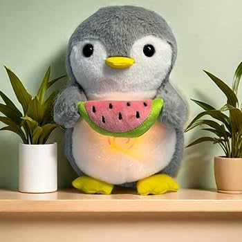 PELUCHE QUE RESPIRA PINGüINO