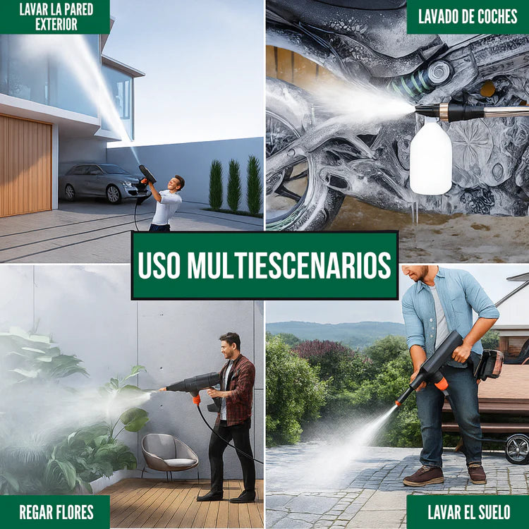 Combo Hidrolavadora + Aspiradora 3 en 1